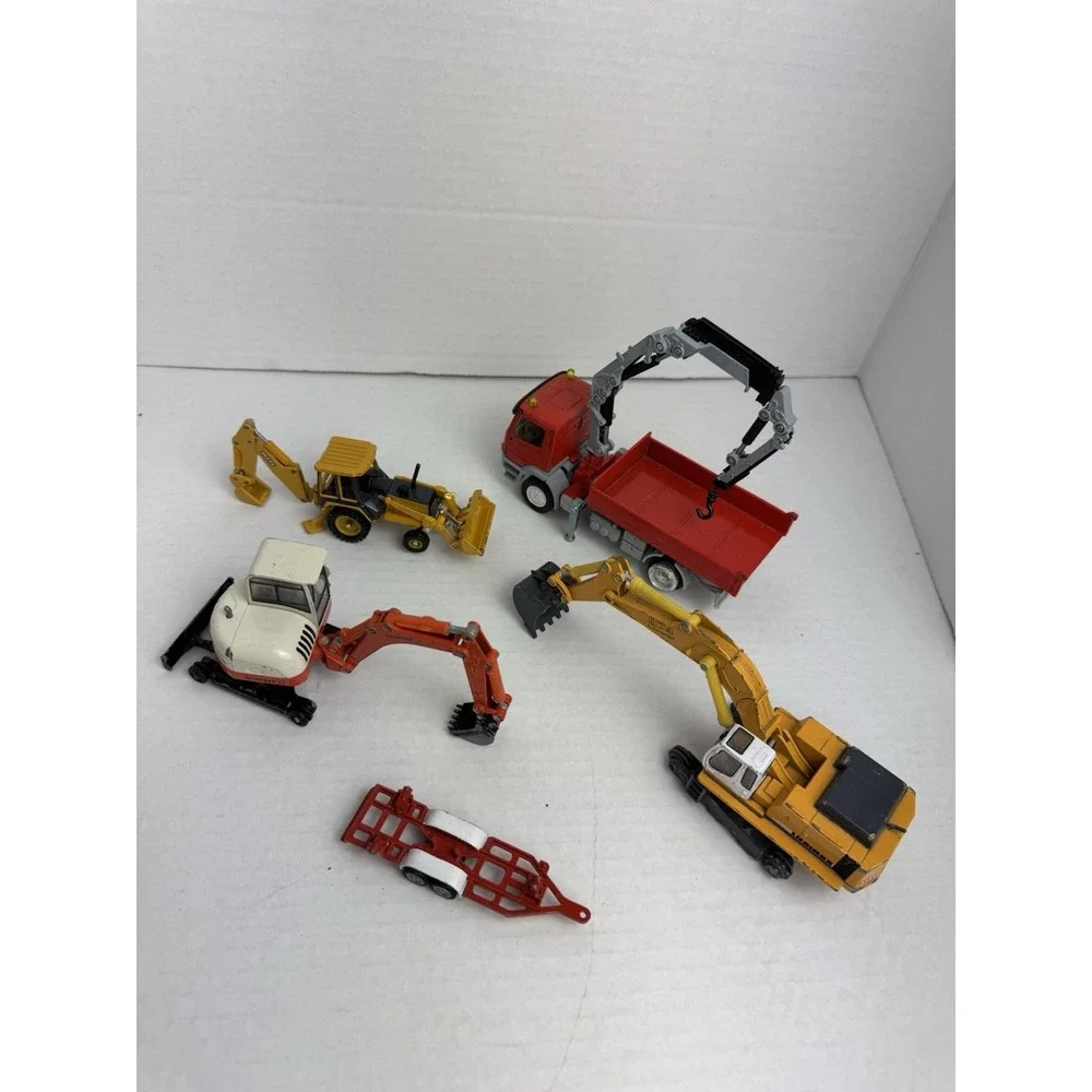 Vintage Die-Cast Toy Vehicle Collection - Assorted Models Missing / Broken Parts